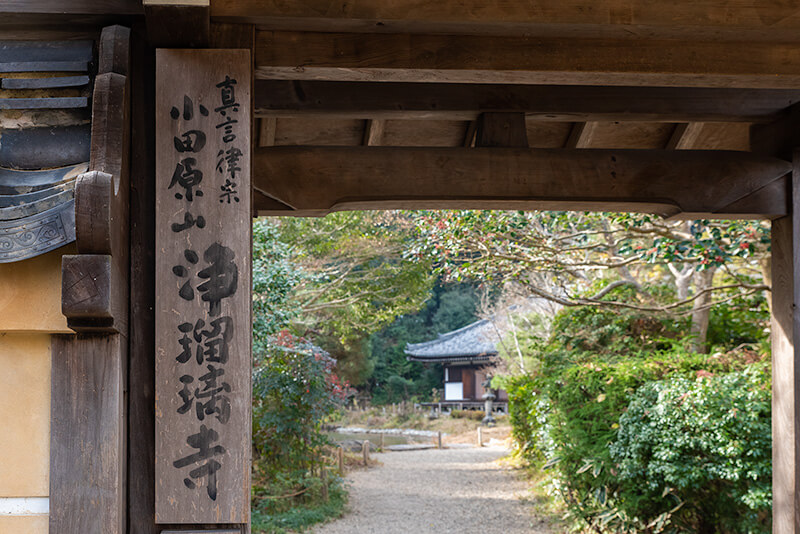 浄瑠璃寺山門じょう