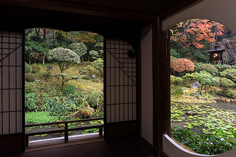乗台寺庭園　ひさご園
