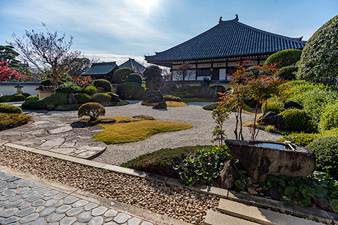 常住院　二十五菩薩来迎之庭（香霄庭）