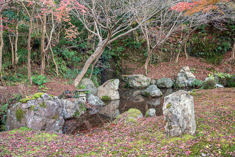 滴翆園（滴翠園）東部の池泉