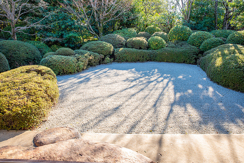 詩仙堂をイメージした唐様庭園