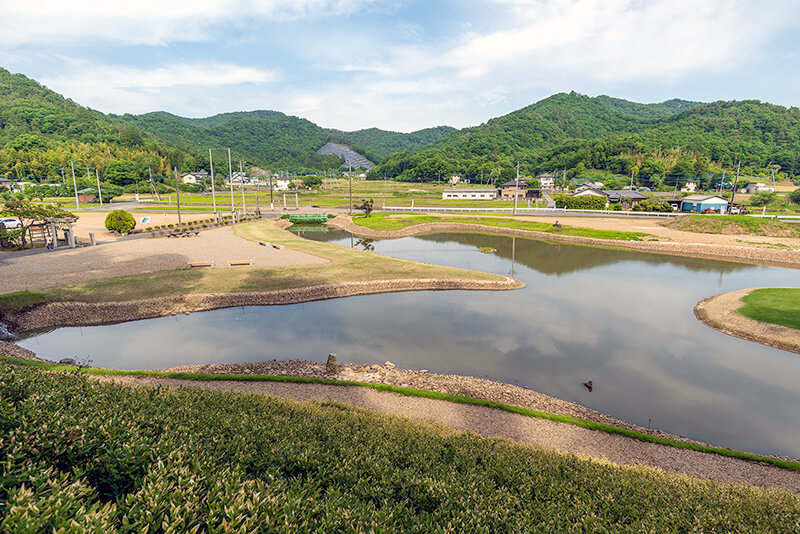 浄土庭園　北側