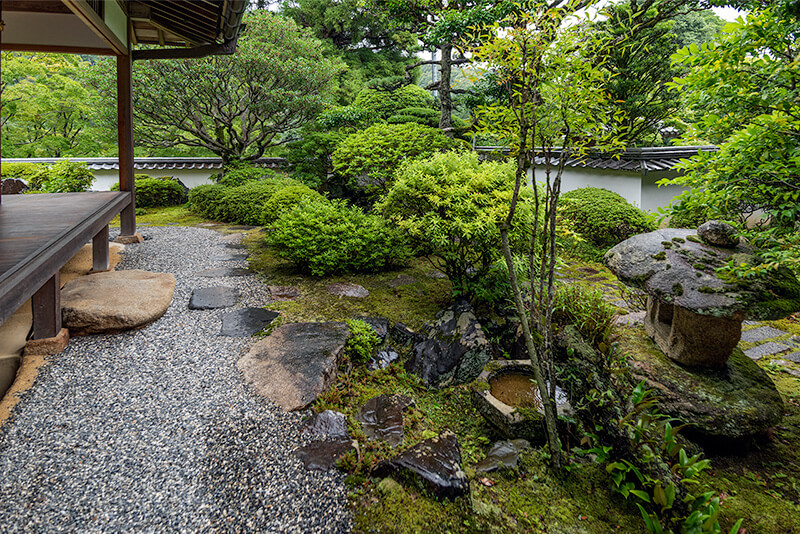 本坊庭園の南側