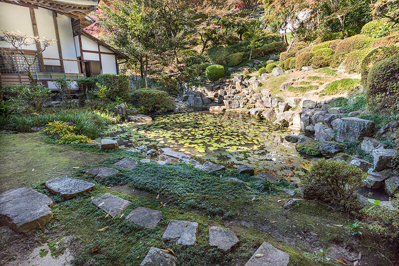 元禄時代　石組庭園