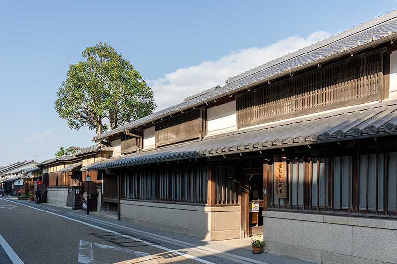 出雲街道沿いの町家