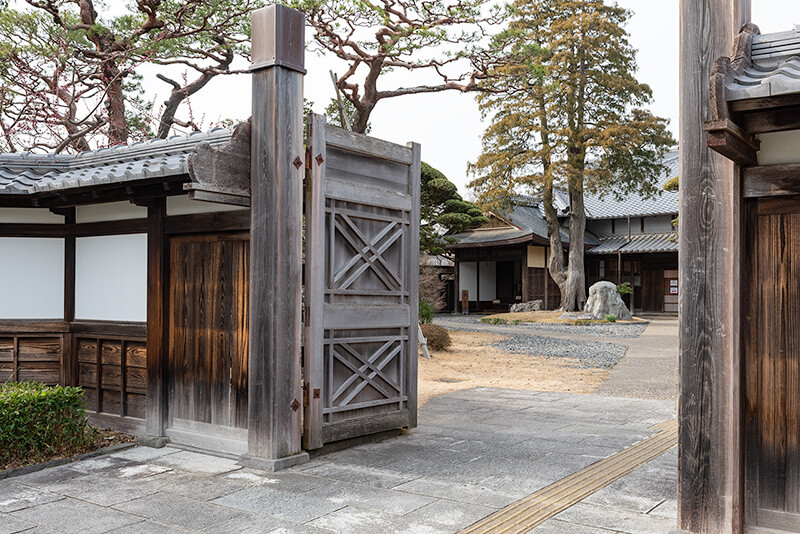 竹の丸　正門