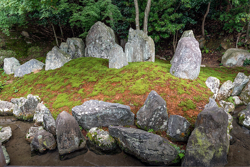 蓬莱山池庭