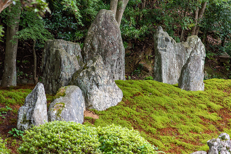 蓬莱山池庭