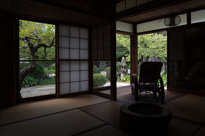 尾崎士郎の書斎