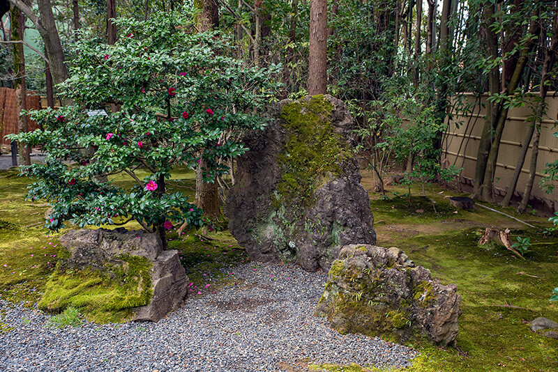 桂春院「真如の庭」三尊石