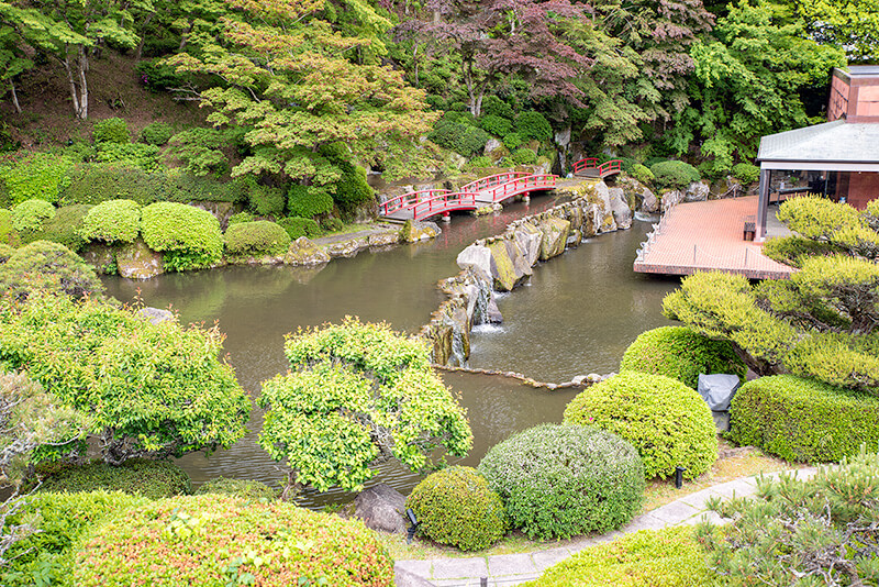 三連の太鼓橋