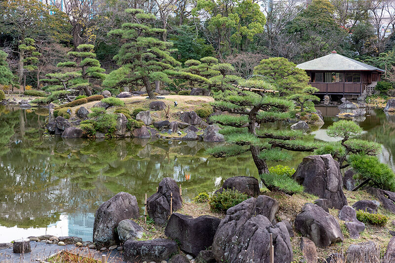 3つの中島が直線上に並ぶ