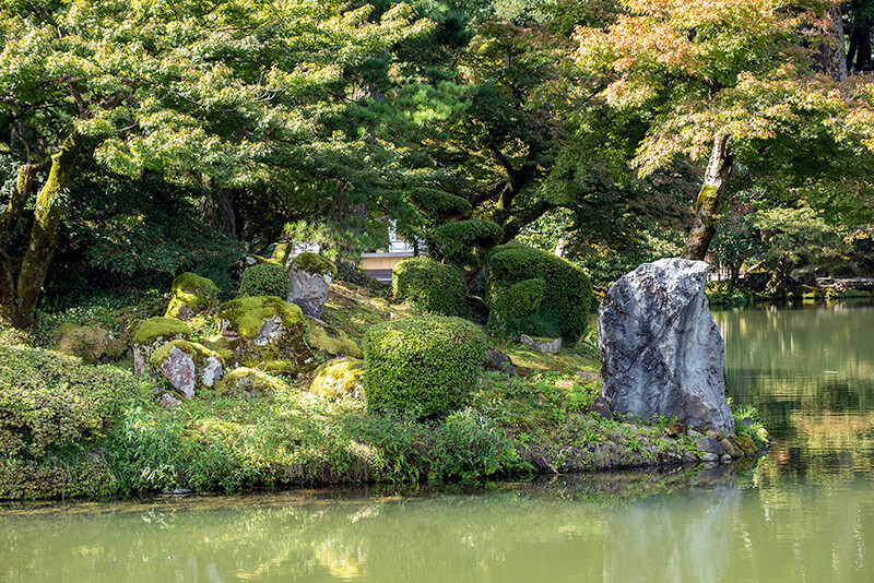 蓬莱島の亀頭石