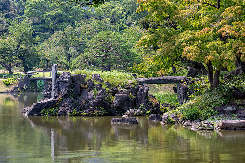 蓬莱島と亀島