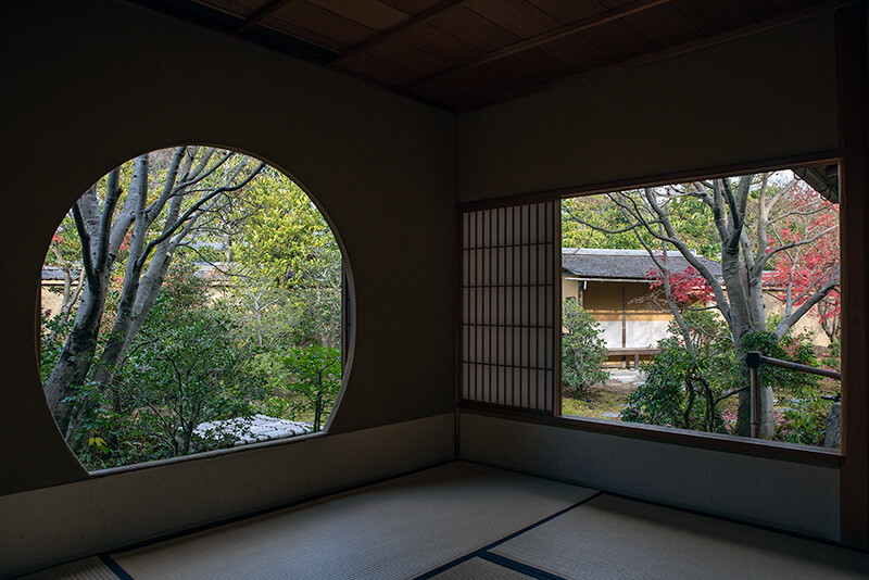 双樹庵　ダブル額縁庭園