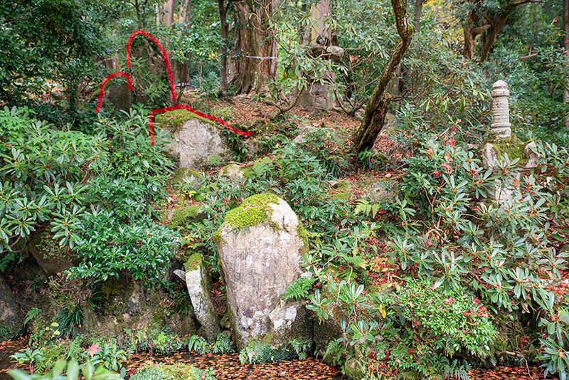 枯滝石組（明寿院　南庭）