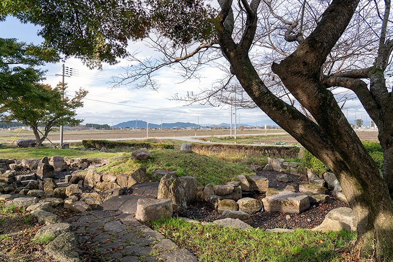間之又公園と繖山