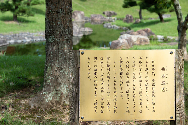 万葉の森公園 曲水庭園