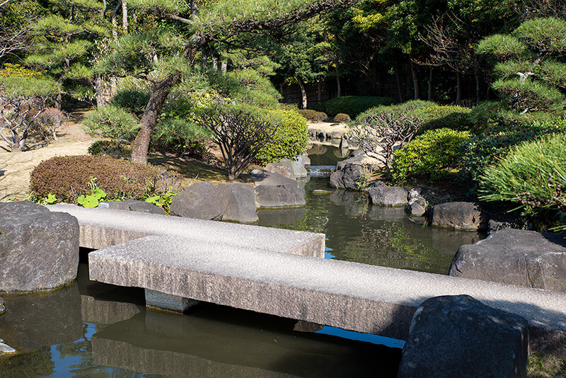 御影石の石橋