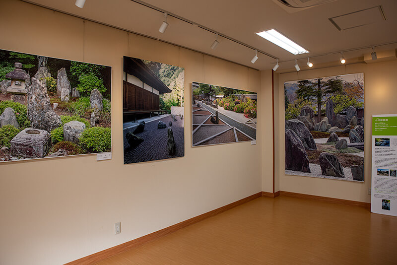 重森三玲の代表作がいろいろ展示