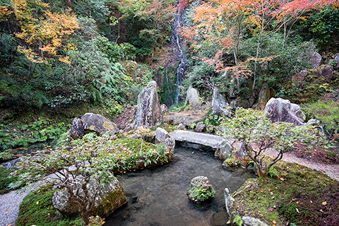 三瀧寺　補陀落の庭