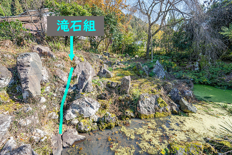 滝石組