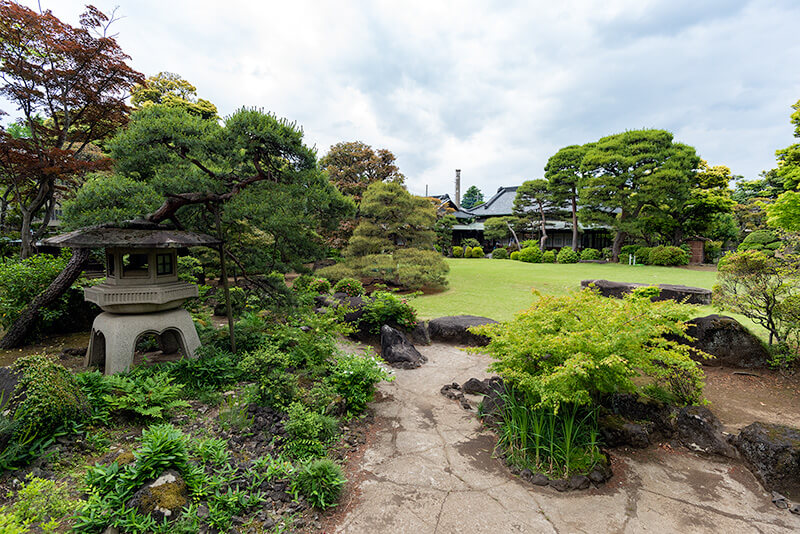 キッコーマン創業者の邸宅庭園