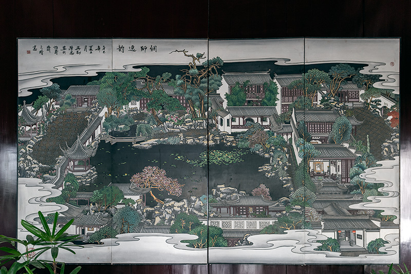 網師園の案内図