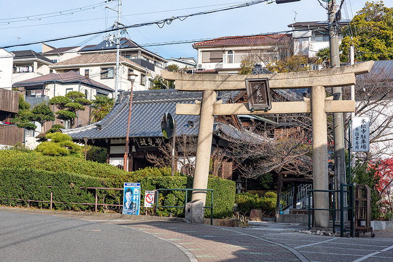 妙見社　鳥居
