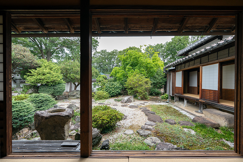 茶室「清閑楼」からの眺め