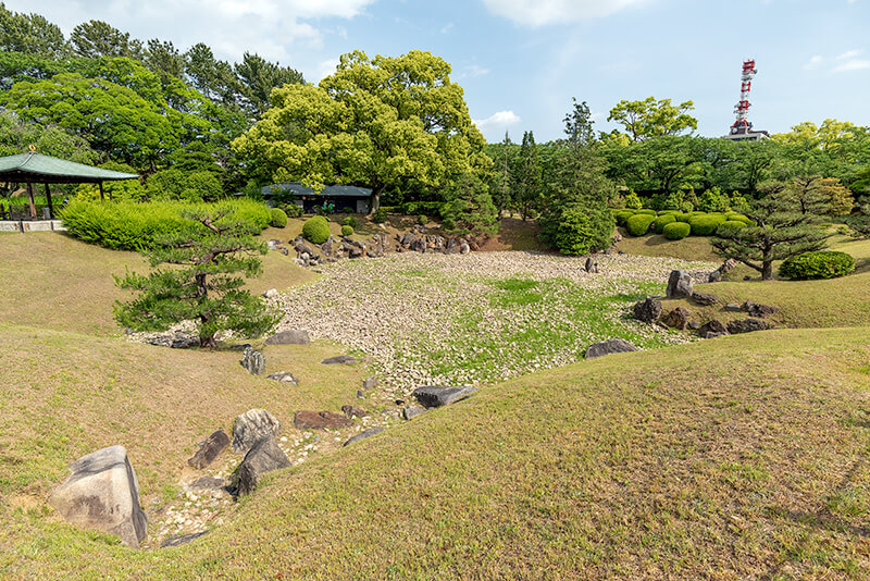 二之丸東庭園の南池