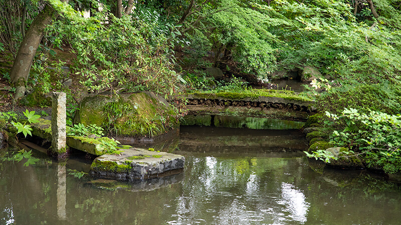 奥庭の土橋