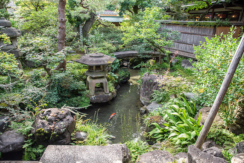 下段の池泉