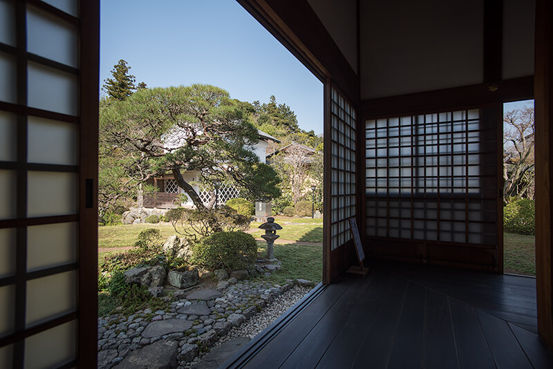 能仁寺の本堂北側