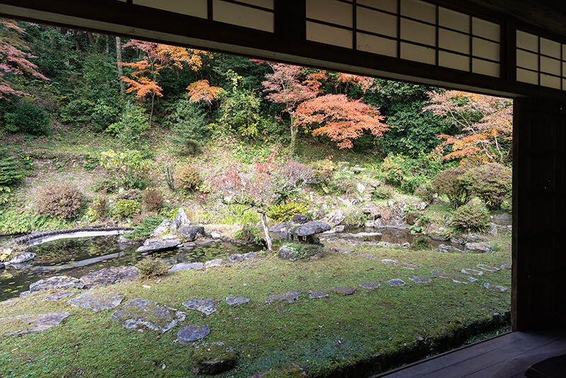 江戸中期の池泉庭園