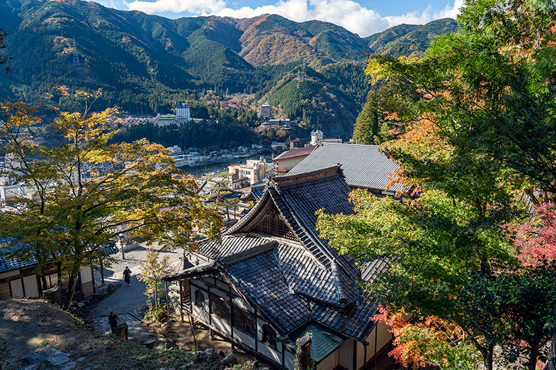 温泉寺の紅葉