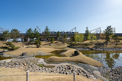 大友氏館跡庭園