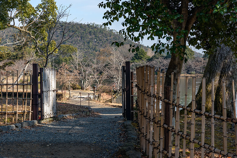 大沢池入口