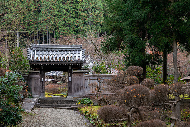 近江孤篷庵　山門