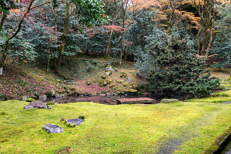 東庭の池泉庭園