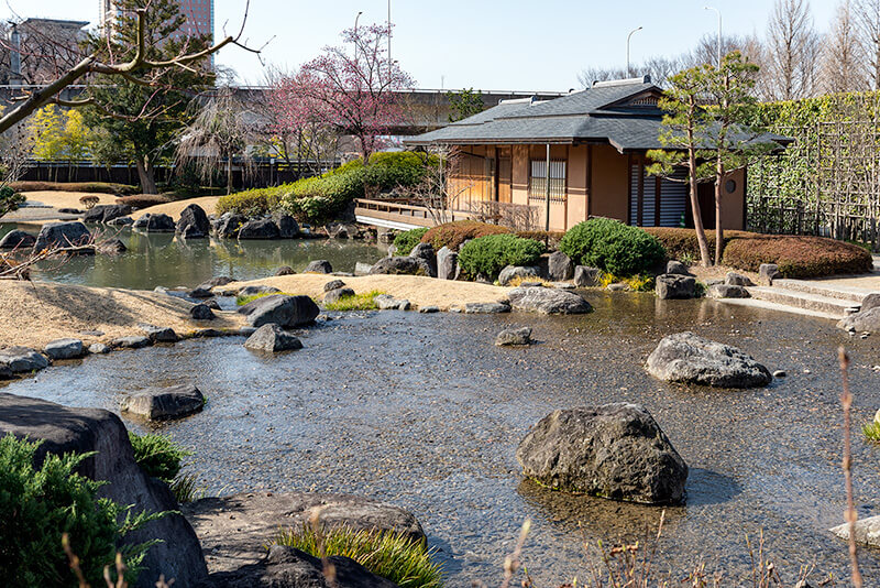 2段の池泉