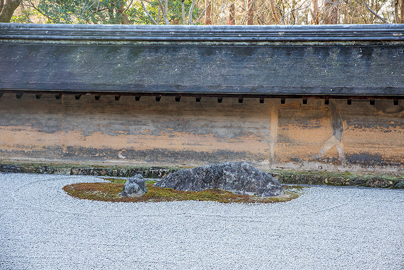 龍安寺の石庭　南部