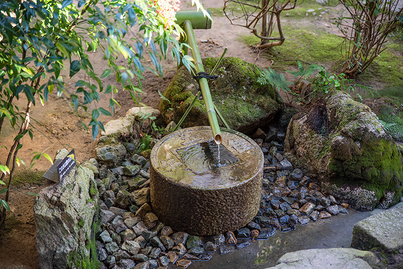 吾唯知足　蹲居（つくばい）