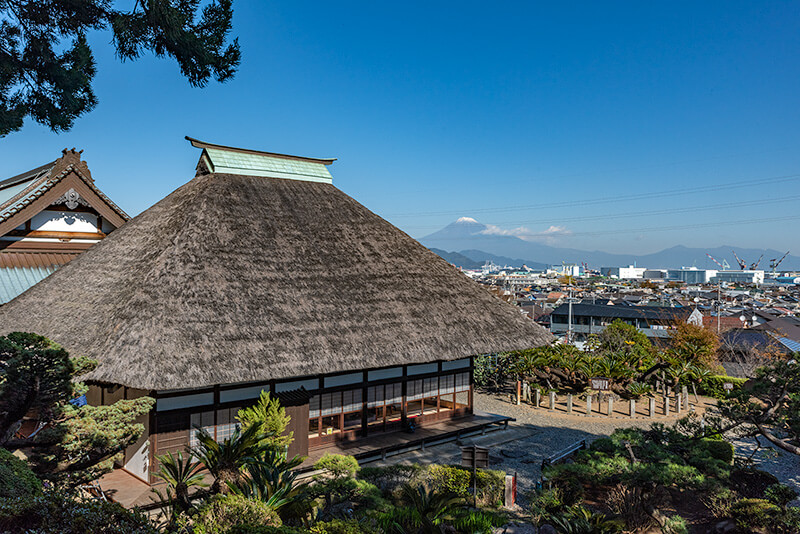 富士山を望む