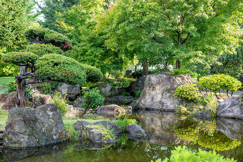 猿賀公園　日本庭園