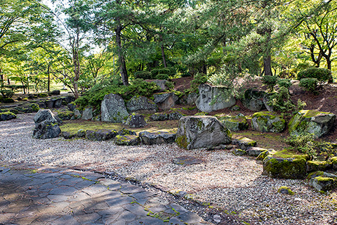 猿賀公園　枯山水