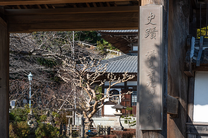 清見寺山門