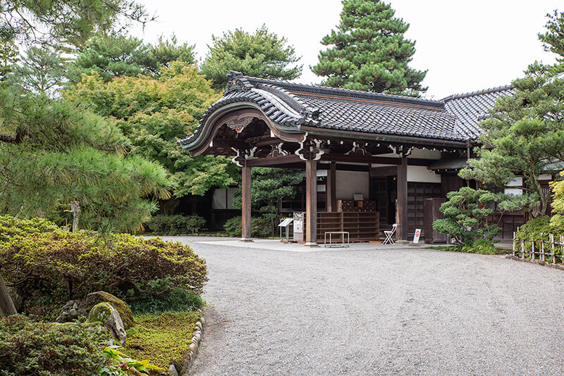成巽閣　正面玄関