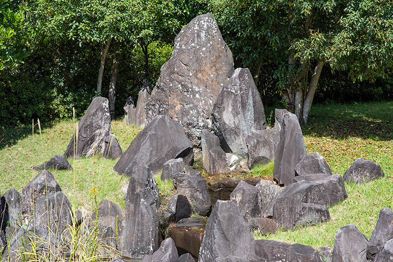 松嶽庭の龍門瀑