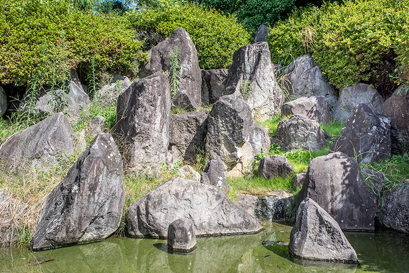 青龍庭の龍門瀑